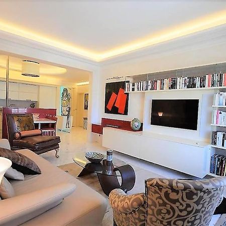 Palais Miramar Suite Art Modern - Derniere Etages Vue Mer - 75M De Confort - En Face Des Plages -Wifi - Clim Cannes Buitenkant foto
