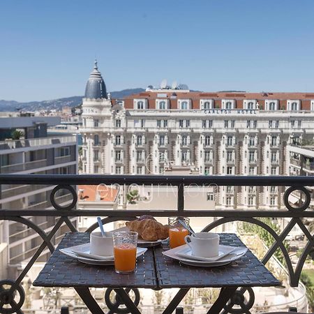 Palais Miramar Suite Art Modern - Derniere Etages Vue Mer - 75M De Confort - En Face Des Plages -Wifi - Clim Cannes Buitenkant foto