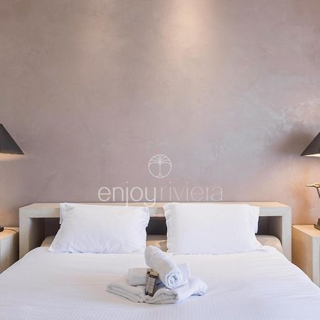Palais Miramar Suite Art Modern - Derniere Etages Vue Mer - 75M De Confort - En Face Des Plages -Wifi - Clim Cannes Buitenkant foto