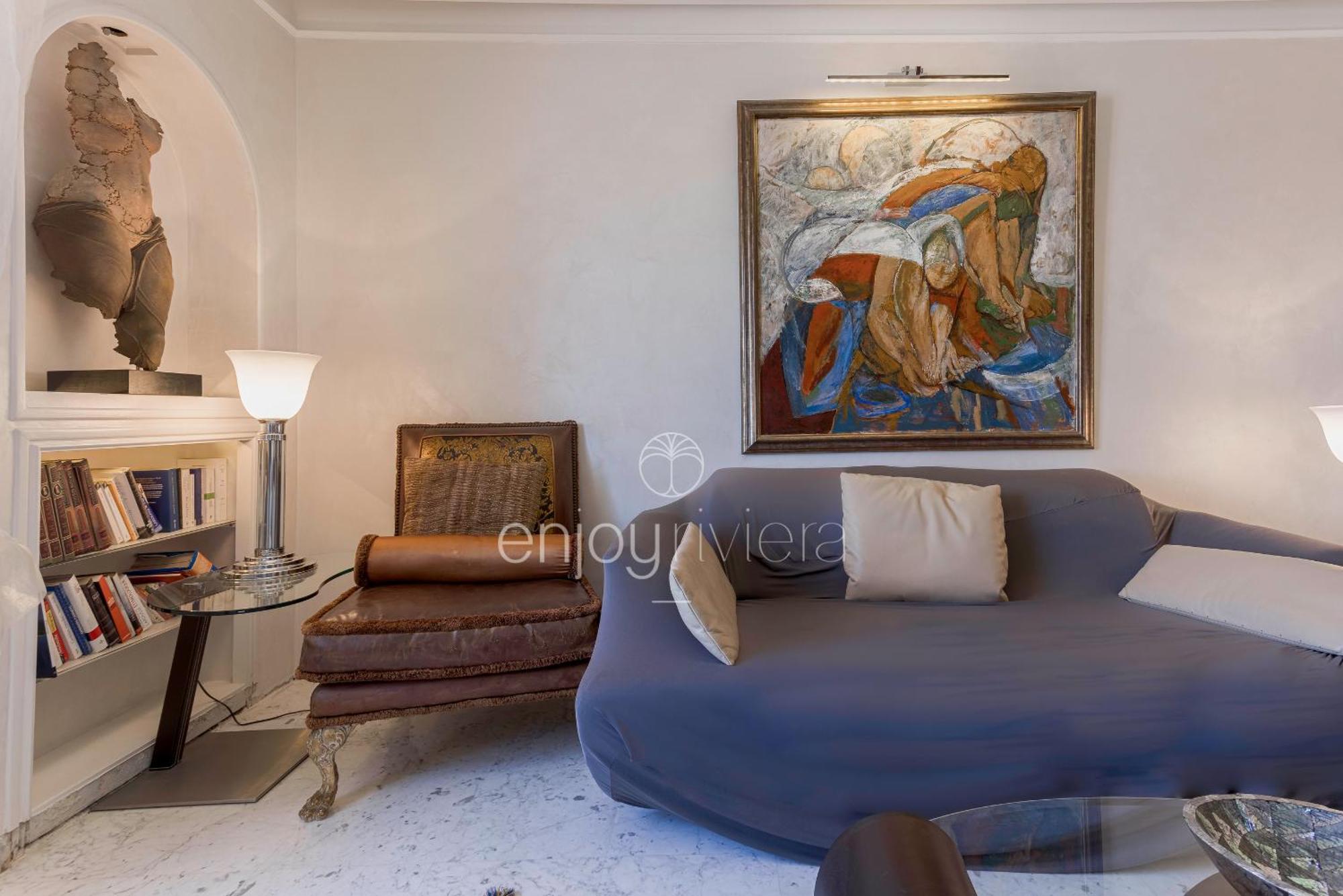 Palais Miramar Suite Art Modern - Derniere Etages Vue Mer - 75M De Confort - En Face Des Plages -Wifi - Clim Cannes Buitenkant foto