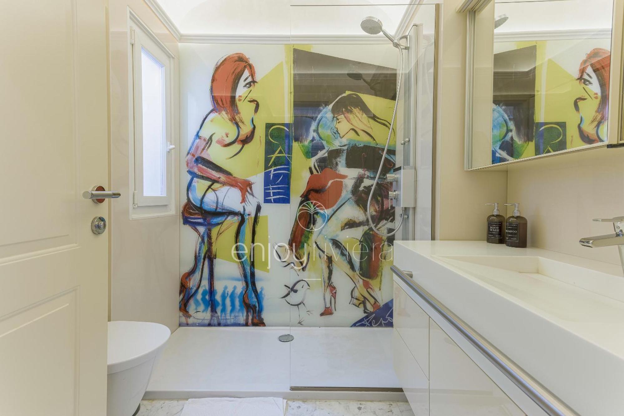 Palais Miramar Suite Art Modern - Derniere Etages Vue Mer - 75M De Confort - En Face Des Plages -Wifi - Clim Cannes Buitenkant foto